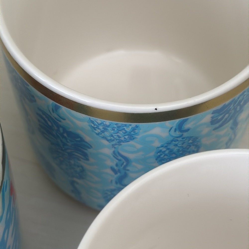 Lilly Pulitzer Planter Set of 3 - Picture 10 of 10